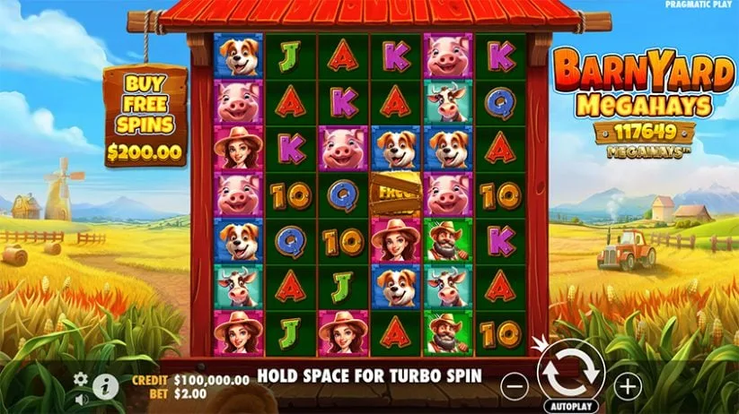 Barnyard-Megahays Megaways -analisi del gioco