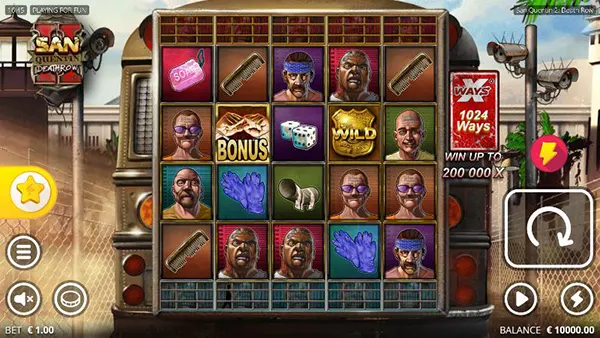 Prison themed slot